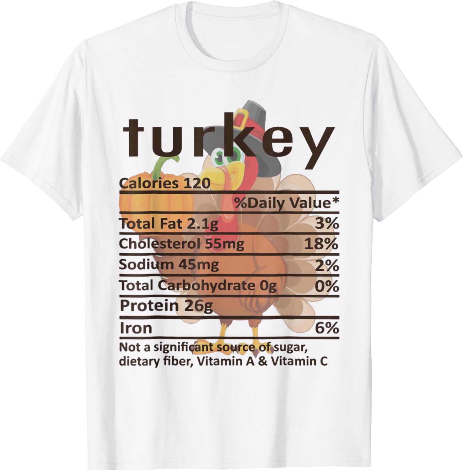 amazon-thanksgiving-shirt-turkey-nutrition-facts-costume-gift-t